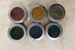 彩色沥青 冷拌冷铺彩色沥青混凝土（无需搅拌站，可现场加工摊铺）